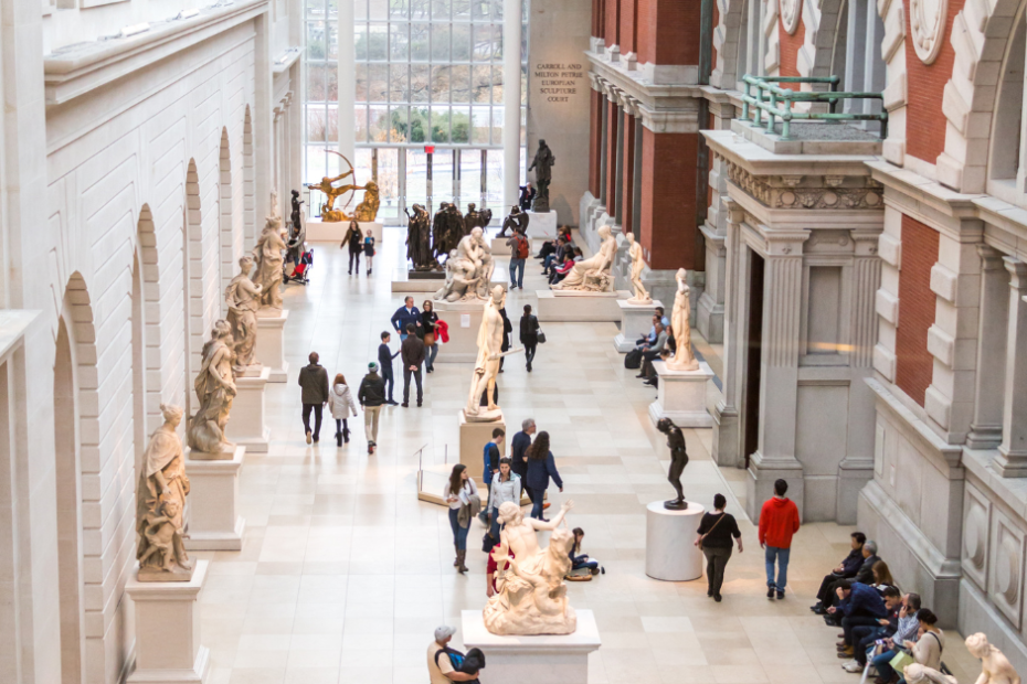 Museo metropolitano de arte en la ciudad de Nueva York